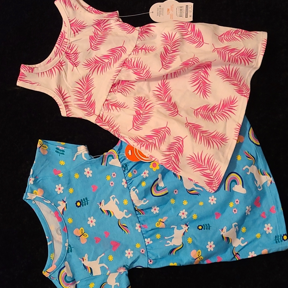 NWT 12 month dresses